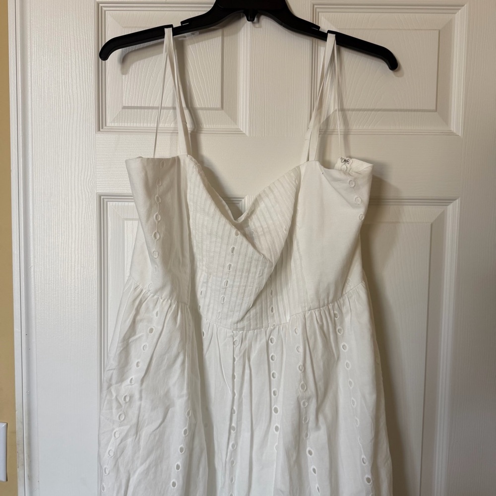 NWT Layered with Love White Poppy‎ Cotton Eyelet Embroidered Sleeveless 3X - Picture 4 of 6